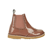 Ankle Boot Stars - Rose Clay Patent