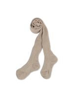 Basic Rib Tights - Nougat