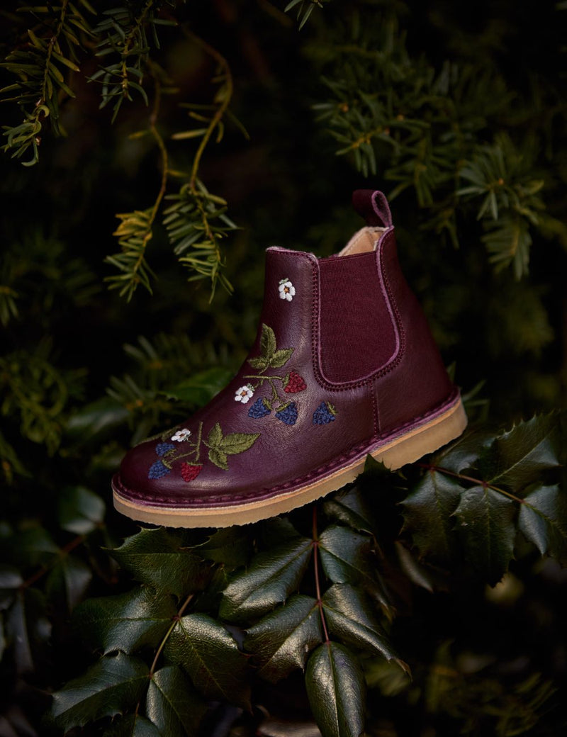 Petit Nord Blackberries Ankle Boot Boots Plum 075