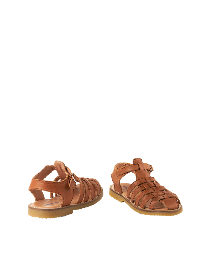 Petit Nord Braided Sandal Sandals Cognac 002