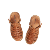 Braided Sandal - Cognac