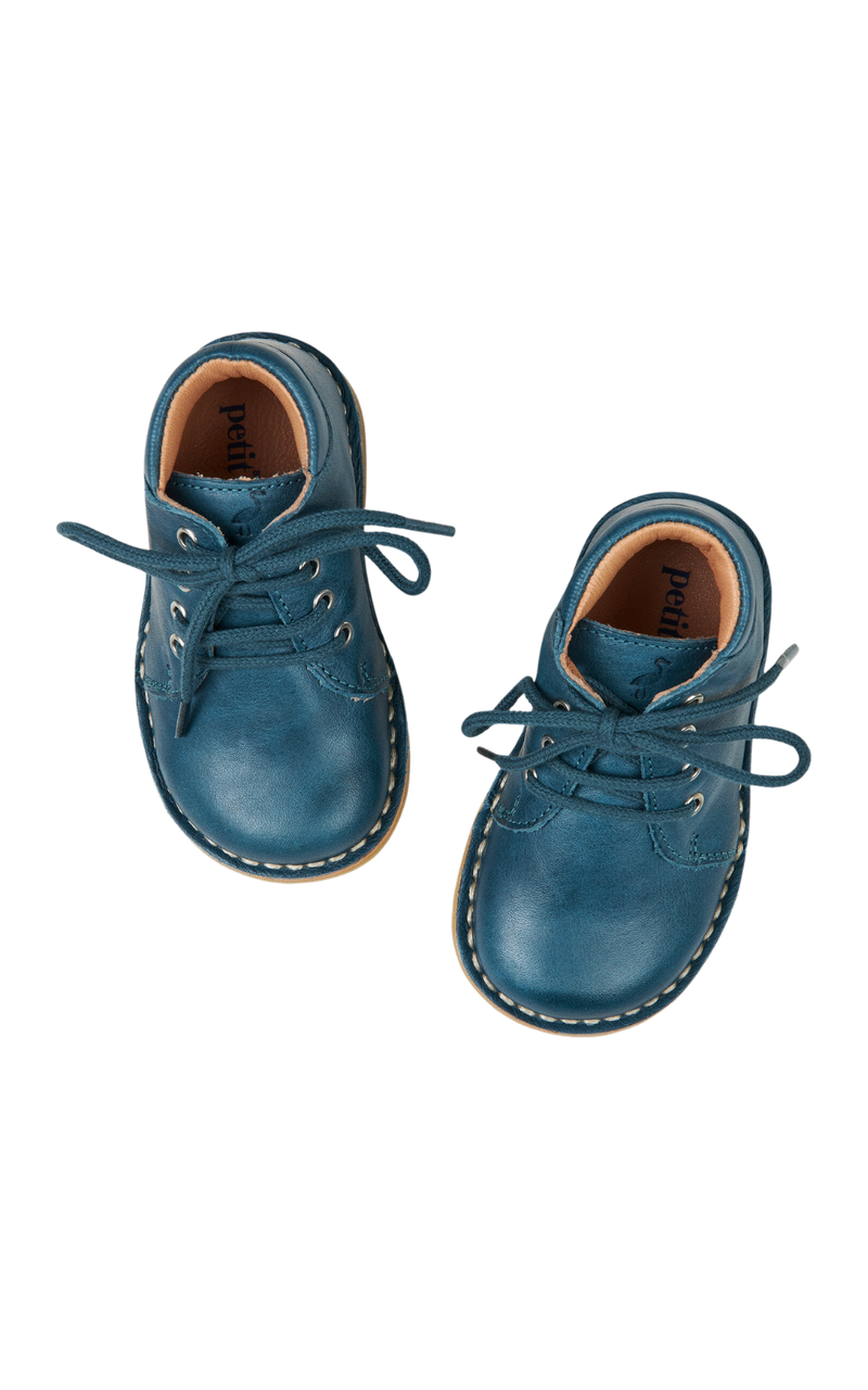 Petit Nord Classic Boot Low Boot Shoes Petroleum Blue 076
