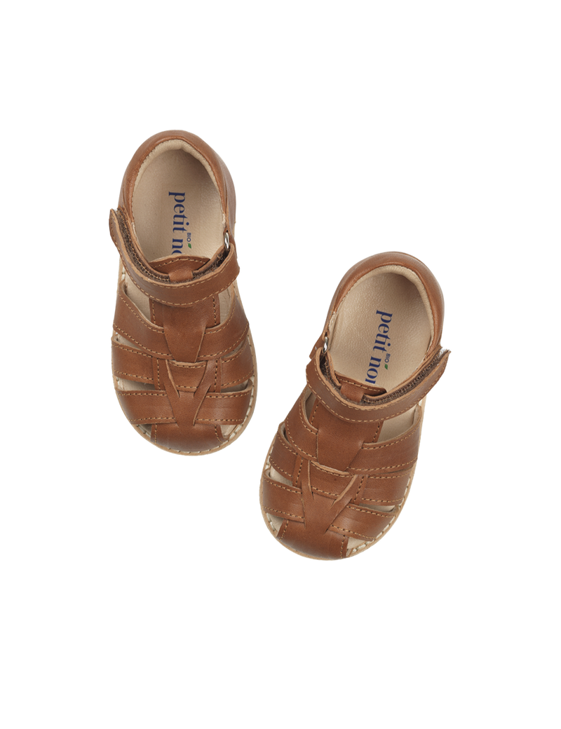Petit Nord Classic Sandal Sandals Cognac 002