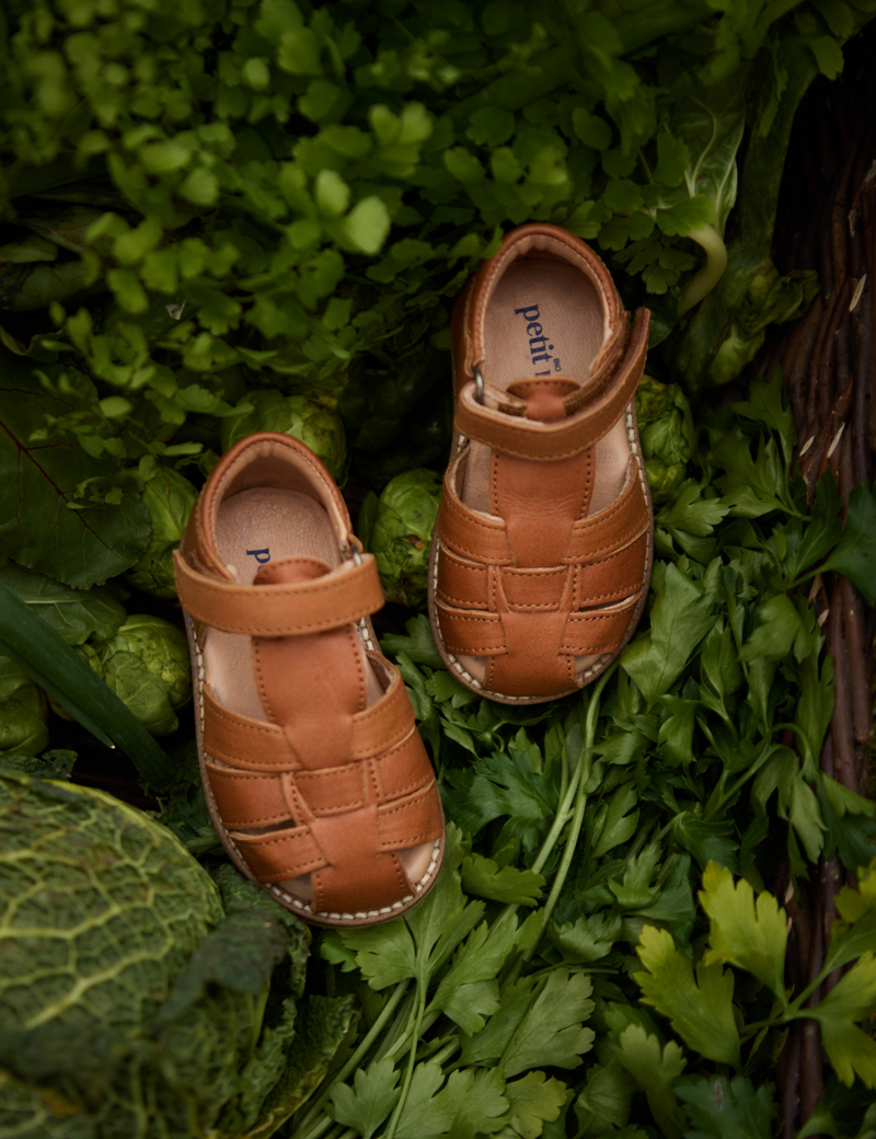 Petit Nord Classic Sandal Sandals Cognac 002
