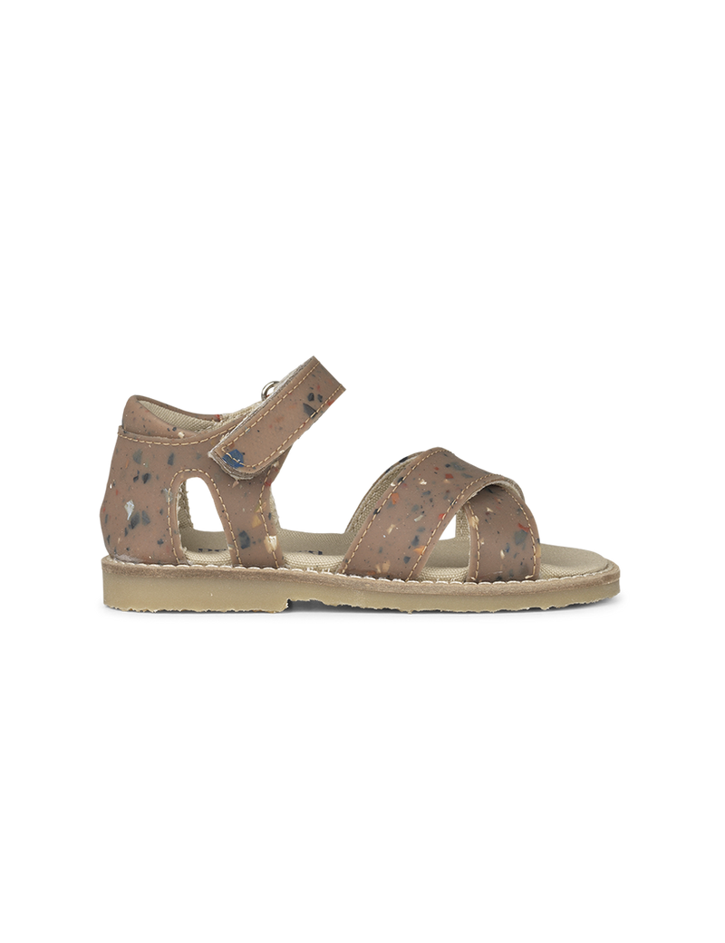Petit Nord Crossover Sandal Sandals Taupe confetti 034