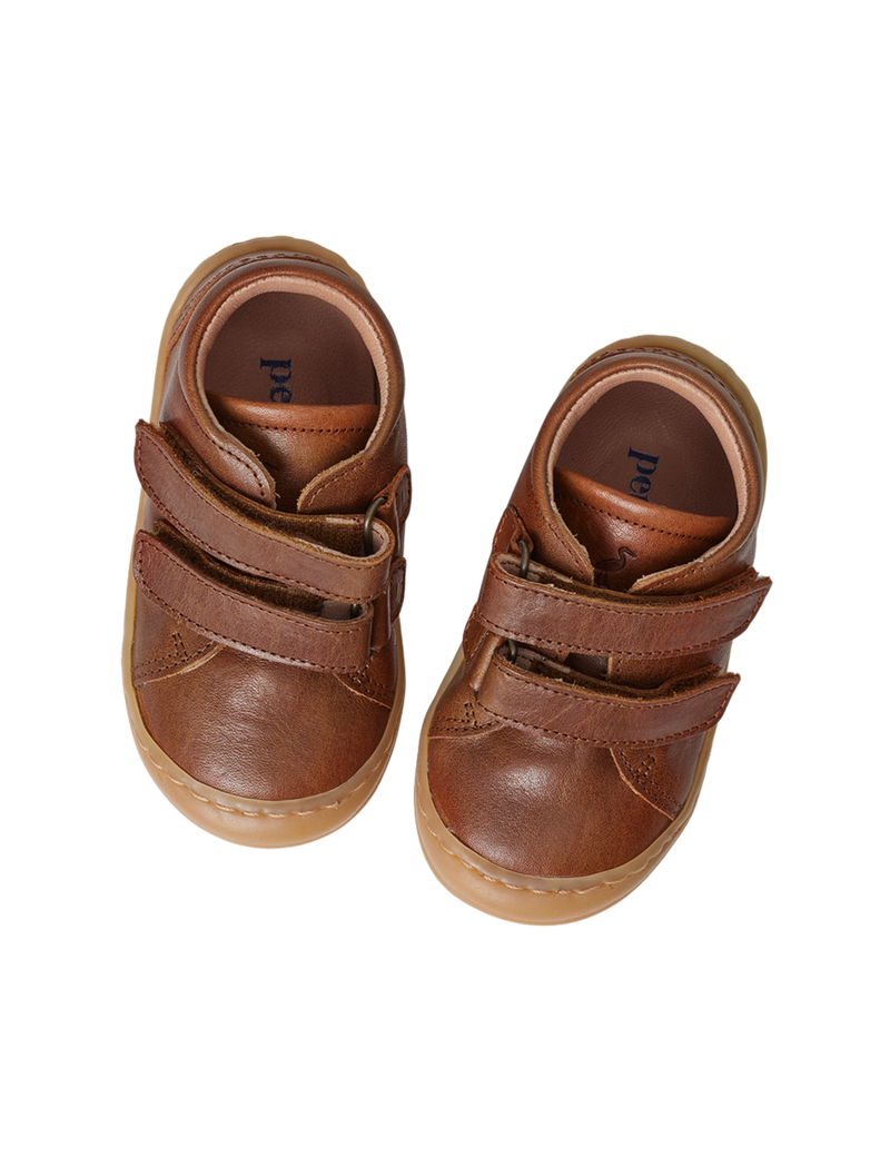 Petit Nord Everyday shoe Velcro Sneakers Hazelnut 069