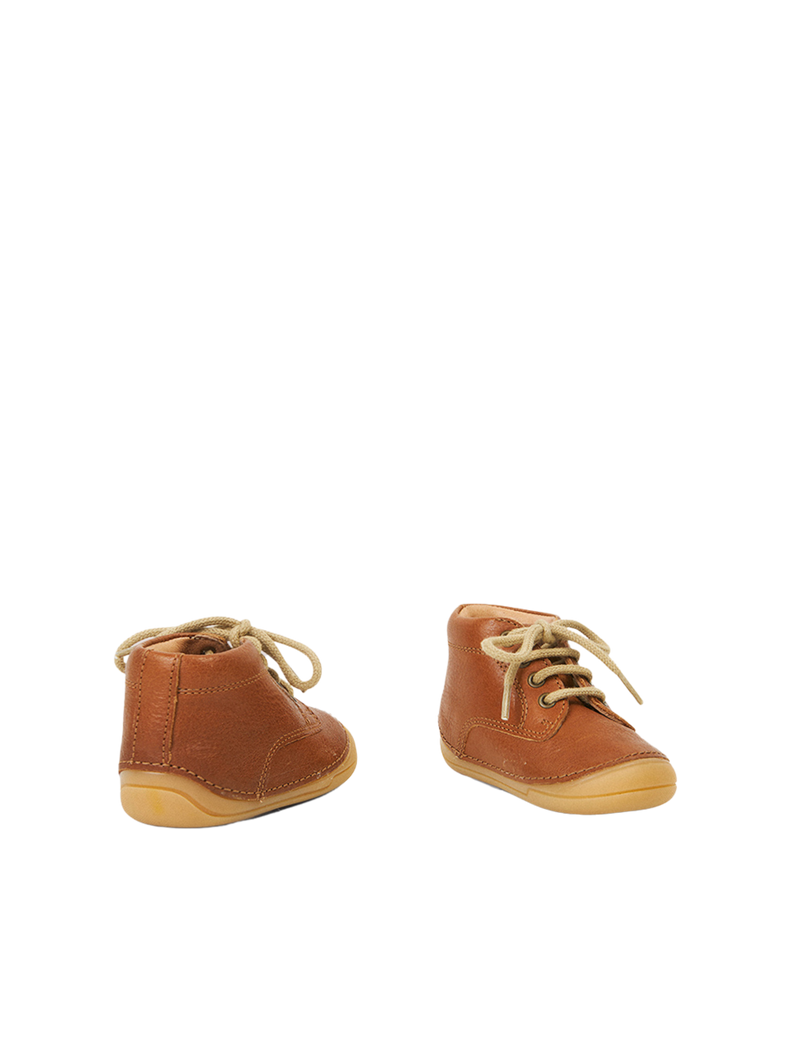 Petit Nord Mini Bootie Lace Low Boot Shoes Cognac 002