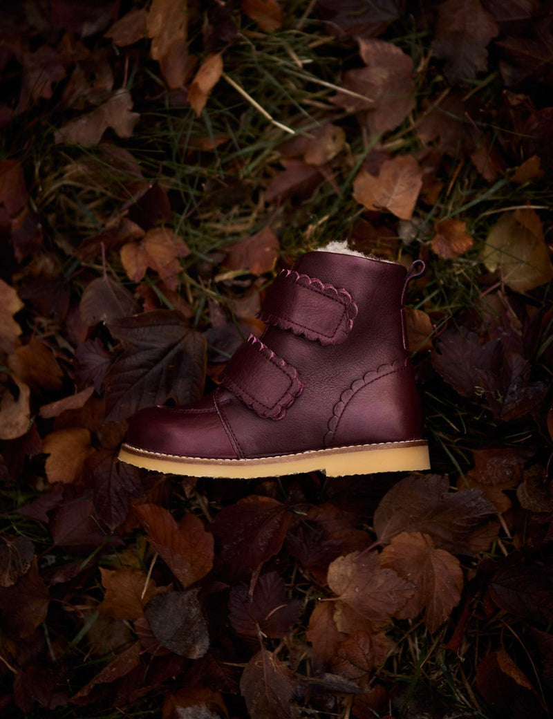 Plum clearance winter boots