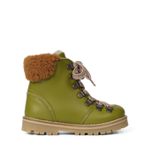 Shearling Winter Boot - Khaki 2 088A