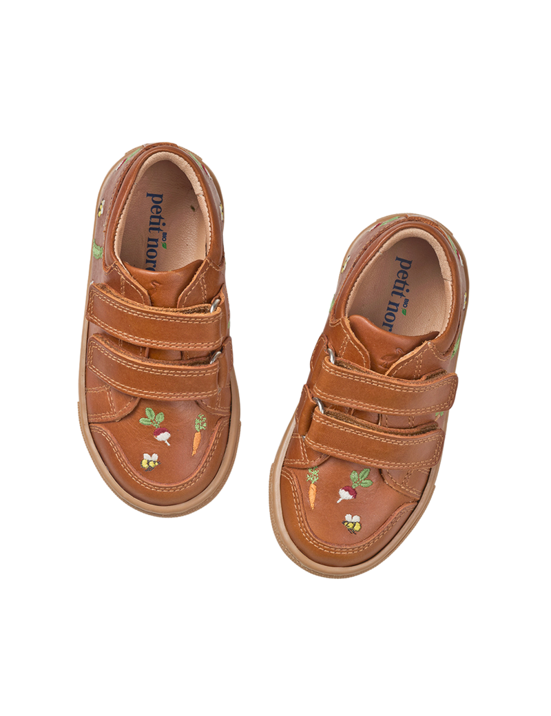 Petit Nord Veggie Low Sneakers Sneakers Cognac 002