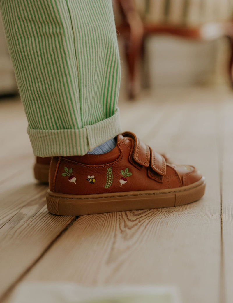 Petit Nord Veggie Low Sneakers Sneakers Cognac 002
