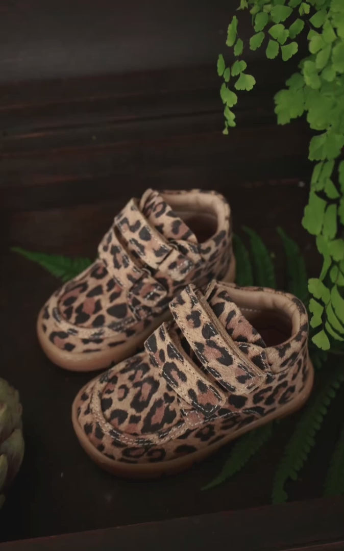 Petit Nord Chubby Cruiser velcro Indoor Shoes Leopard 172