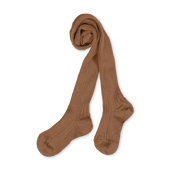 Basic Rib Tights - Cinnamon